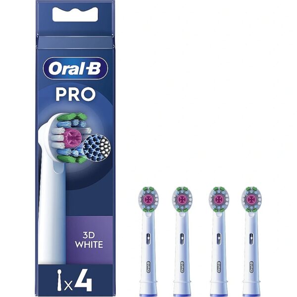 Oral-B EB18pRX 3D White 4 szt. EB18pRX 3DWhite 4 szt. 8006540847213