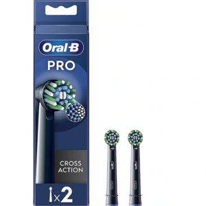 Oral-B EB50BRB CrossActionBlack EB50BRB Black 2 szt. 8006540847657