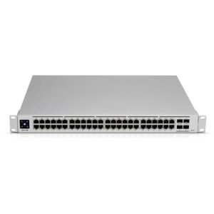 Ubiquiti UniFi USW-PRO-48 network switch Managed L2/L3 Gigabit Ethernet (10/100/1000) 1U Silver USW-Pro-48 810010070616