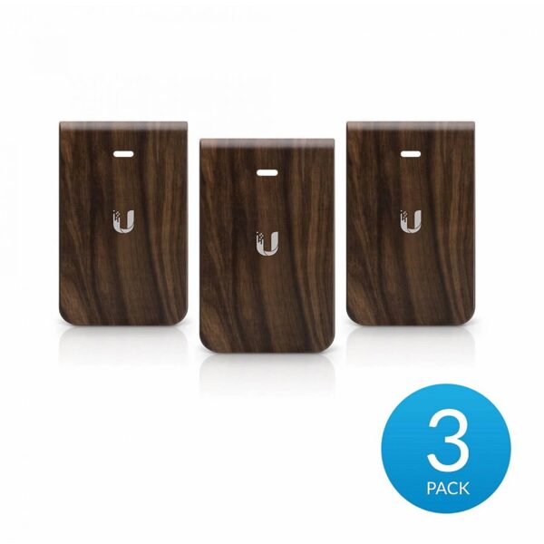 Ubiquiti In-Wall HD Covers Wood 3-pack IW-HD-WD-3 817882027120