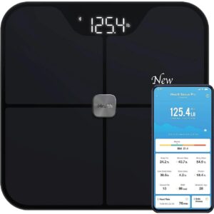 iHealth | Wireless Body Composition Scale | Nexus Pro | Maximum weight (capacity) 181 kg | Body Mass Index (BMI) measuring | Black HS2SPRO 850044118038