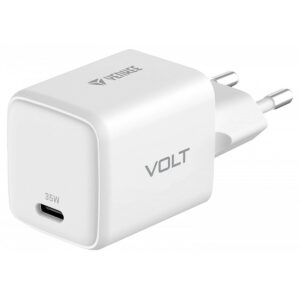 Yenkee USB C 35W 3A Power delivery 3.0 QC 3.0 wall charger White YAC G35 VOLT 8590669358441