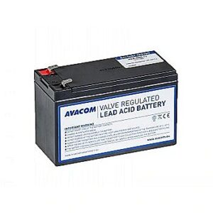 AVACOM AVACOM REPLACEMENT FOR RBC17 - BATTERY FOR UPS AVA-RBC17 8591849036562