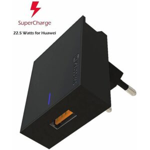 Swissten Premium 22.5W Huawei Super Fast Charge Travel charger 5V / 4.5A (FCP) Black SW-HU-SFC-BK 8595217471023