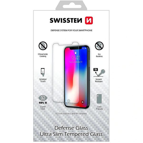 Swissten Ultra Slim Tempered Glass Premium 9H Screen Protector Samsung Galaxy M11 SW-T-SP-SAM-M11 8595217474260