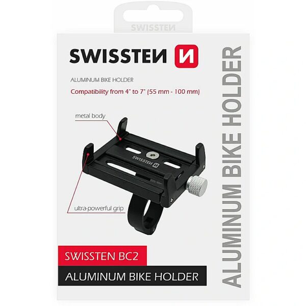 Swissten BC2 Bike holder For Mobile 4-7" 65010406 8595217478190