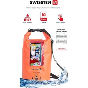 Swissten Waterproof Universal Phone Case 10L 32900820 8595217480452