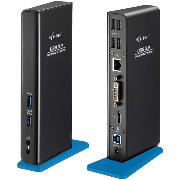 i-tec USB 3.0 Dual Docking Station U3HDMIDVIDOCK 8595611700620