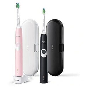 Philips Sonicare ProtectiveClean 4300 with 2 handles