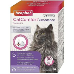 Beaphar CatComfort Excellence Calming Diffuser - diffuser with pheromones for cats - 48 ml 8711231121052 8711231121052