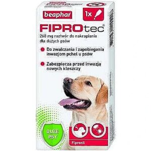 Beaphar Drops against fleas and ticks for dogs L - 1 x 268 mg 8711231155132 8711231155132