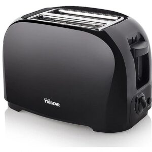 Tristar Toaster | BR-1025 | Number of slots 2 | Housing material Plastic | Black BR-1025 8713016015020