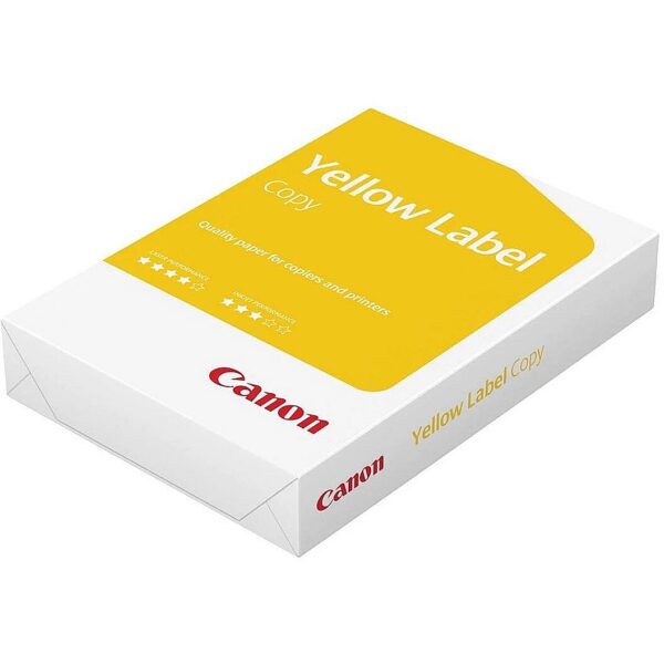 Canon CANON Yellow label Copy A4 80g FTL PEFC 5 X 500 3577V491 8713878126087