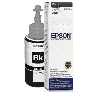 Epson T6731 BLACK INK BOTTLE 70ML C13T67314A 8715946495293