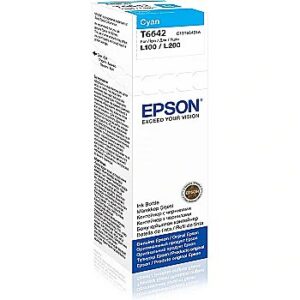 Epson T6642 CYAN INK BOTTLE 70ML C13T66424A 8715946496542