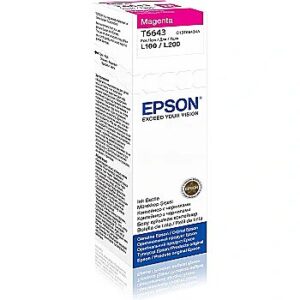 Epson T6643 MAGENTA INK BOTTLE 70ML C13T66434A 8715946496559