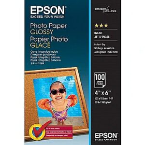 Epson Photo Paper Glossy 10x15cm 100 sh C13S042548 8715946529509