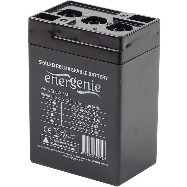 Gembird Rechargeable Battery BAT-6V4.5AH BAT-6V4.5AH 8716309020657