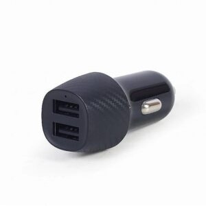 Gembird 2port USB car charger 4.8A TA-U2C48A-CAR-01 8716309119405