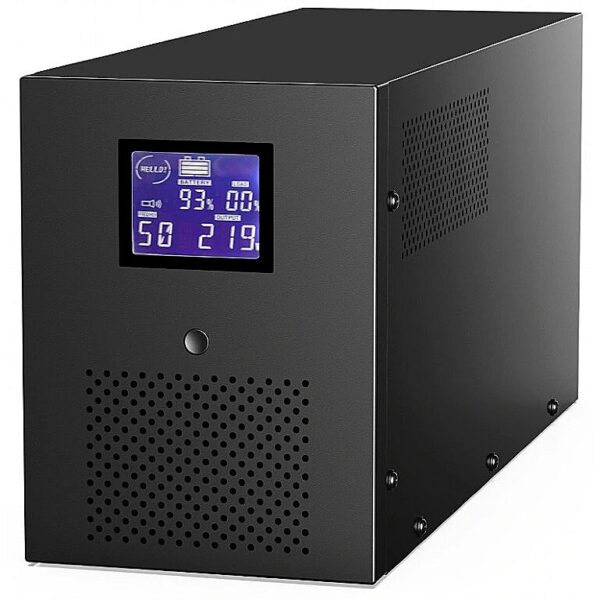 Gembird ENERGENIE EG-UPS-036 UPS with USB and LCD display 3000VA 3x Schuko + 3x IEC socket black EG-UPS-036 8716309124744