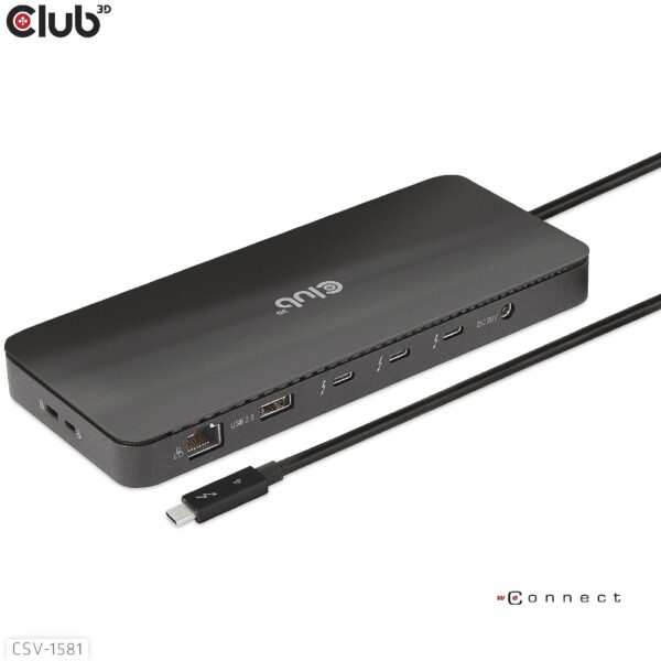 Club3D CLUB 3D Thunderbolt TM 4 Certified DS CSV-1581 8719214472603