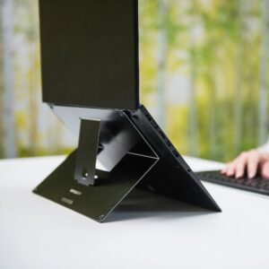 R-GO Tools RISER ATTACHABLE LAPTOP STAND ADJUSTABLE BLACK RGORIATBL 8719274490555