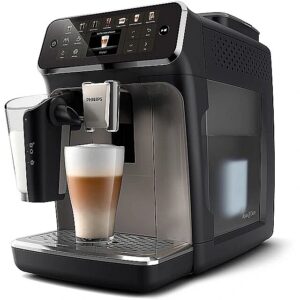 Philips Coffee Maker | EP4449/70	4400 Series | Pump pressure 15 bar | Built-in milk frother | Fully Automatic | 1500 W | Black EP4449/70 8720389032196