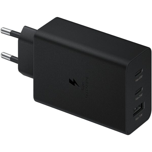 Samsung 65W Power Adapter Trio Black EP-T6530NBEGEU 8806092673885