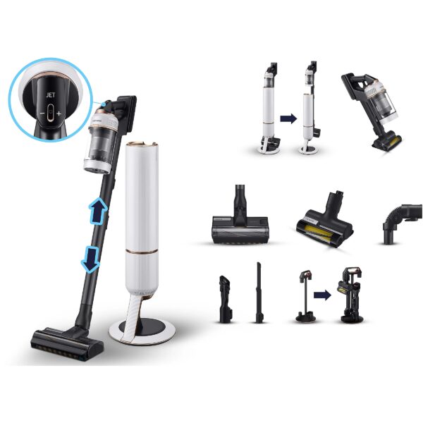 Samsung BespokeJetPet upright hoover VS20A95823W VS20A95823W/GE 8806092806719