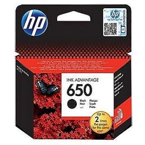 Hewlett Packard HP 650 Black Original Ink Advantage Cartridge (360 pages) CZ101AE 886112545987