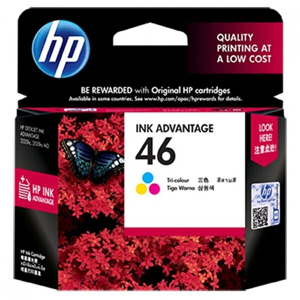 Hewlett Packard No 46 Tri-color CZ638AE CZ638AE 888182196021