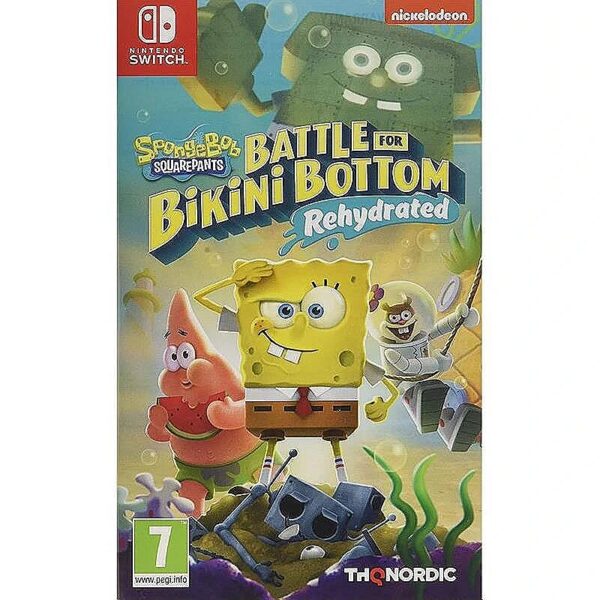 THQ Nordic Switch game Spongebob: Battle for Bikini Bottom Rehydrated 9120080074461 9120080074461