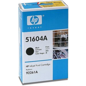 Hewlett Packard BLACK PRINT CARTRIDGE FOR PLAIN PAPER 51604A 0088698004388