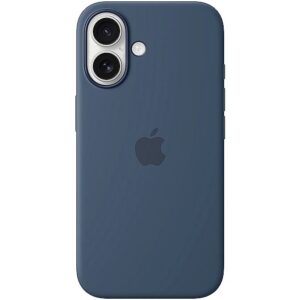 Apple iPhone 16 Silicone Case with MagSafe - Denim MYY23ZM/A 0195949884962