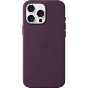 Apple iPhone 16 Pro Max Silicone Case with MagSafe - Plum MYYW3ZM/A 0195949885488