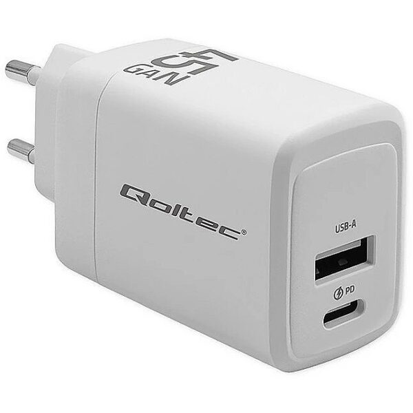 Qoltec Super FAST PD charger for Raspberry PI 5 USB 51830