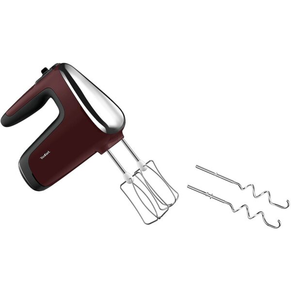 Tefal Powermix Silence HT652538 mixer Hand mixer 500 W Red HT652538 3016667245736