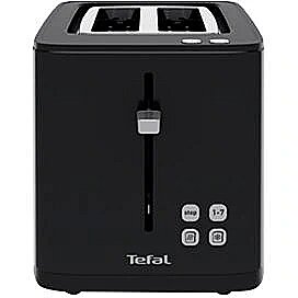 Tefal Toaster | TT6408 | Power 850 W | Number of slots 2 | Housing material Plastic | Black TT6408 3045386381777