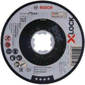 Bosch Bosch cutting disc X-LOCK Expert for Inox 115mm straight (115 x 1.6 x 22.23mm) 2608619260 3165140947503