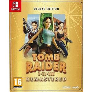 Cenega Game Nintendo Switch Tomb Raider I-III Remastered Lara Croft: Deluxe Edition 5056635609922 5056635609922