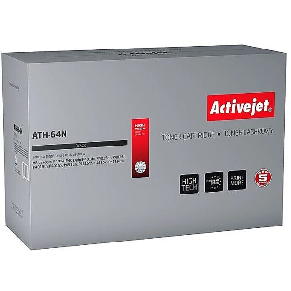 ActiveJet ATH-64N toner (replacement for HP 64A CC364A; Supreme; 10000 pages; black) ATH-64N 5901452130497