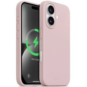 Crong Color Cover Magnetic iPhone 16 piaskowy róż CRGCOLRMIP1661PNK 5904310704816