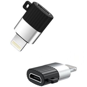 XO NB149-B Adapter  MicroUSB /Lightning GSM102884 6920680869237