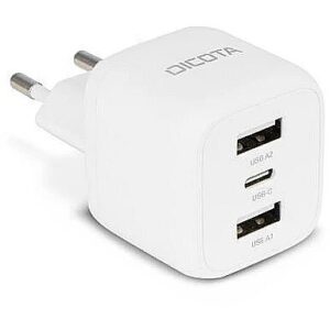 Dicota Charger GaN 32W 2xUSB-A 1xUSB-C white D32069 7640239421462