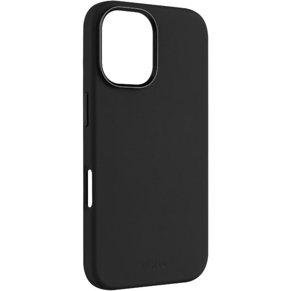 Fixed | MagFlow | Back Cover | Apple | iPhone 16 | Silicone | Black FIXFLM2-1400-BK 8591680171361