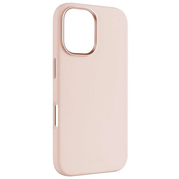 Fixed MagFlow | Back cover | Apple | iPhone 16 | Liquid silicon | Pink FIXFLM2-1400-PI 8591680171392