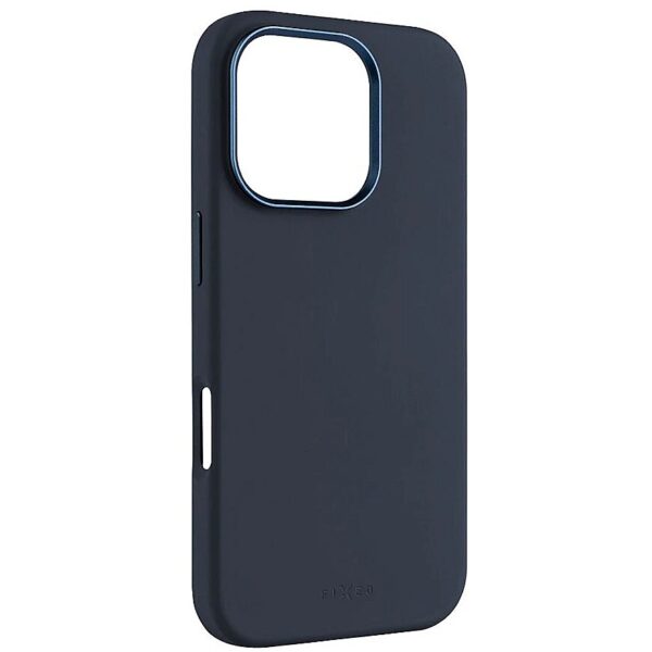 Fixed MagFlow | Back cover | Apple | iPhone 16 Pro | Liquid silicon | Blue FIXFLM2-1402-BL 8591680171453