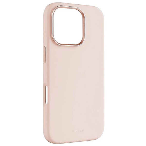 Fixed MagFlow | Back cover | Apple | iPhone 16 Pro | Liquid silicon | Pink FIXFLM2-1402-PI 8591680171477