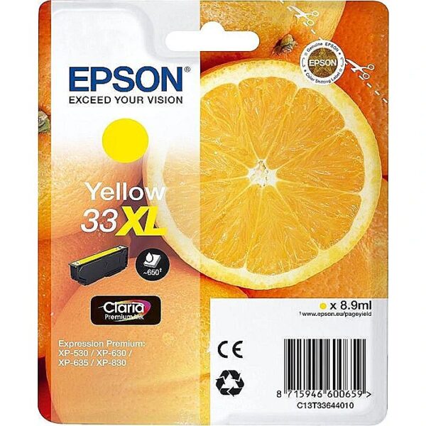 Epson ink yellow C13T33644012 C13T33644012 8715946626345