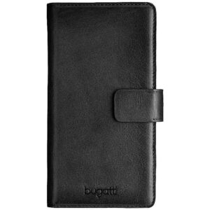 Bugatti L Leather Case - Wallet for Devices 5.1-6&apos;&apos; (7.5 х 15.5 cm) Black BUG-UNI-BUKL-BK 8718846035972